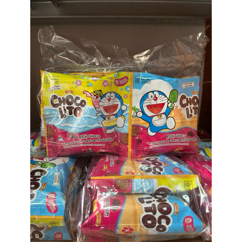SNACK CHOCHO LITO ISI 10 PACK /JAJANAN ANAK / SNACK COKEOLAT / CHOCHO / PER PACK