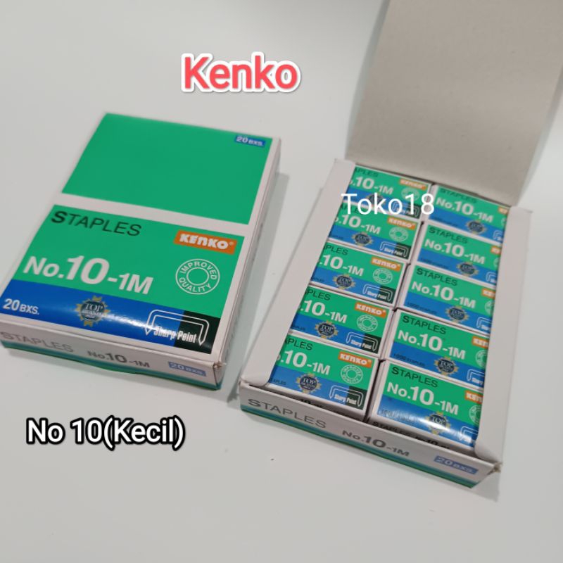 

1 Pak Isi Staples Kecil No10 Kenko(Isi 20 Pcs)