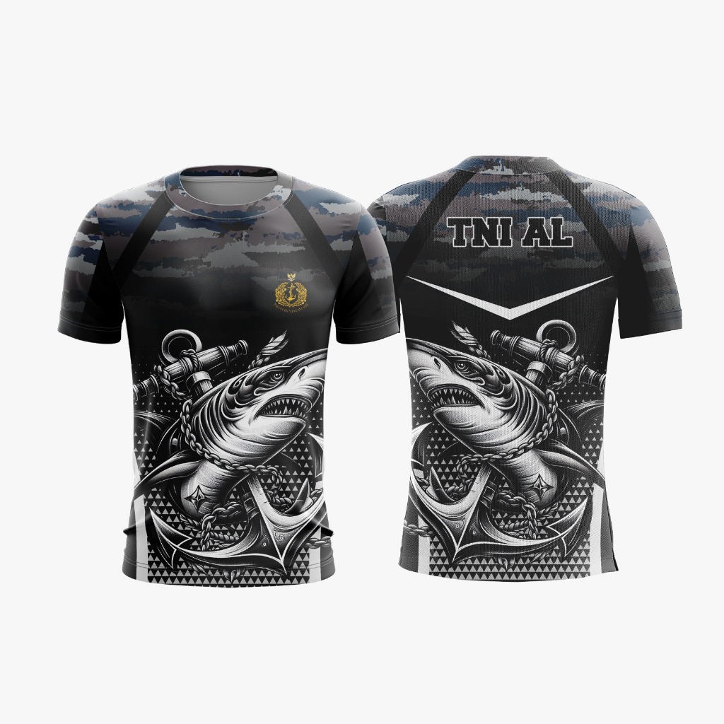 PUSATKAOSJERSEY TNI AL 2025 FULL PRINTING