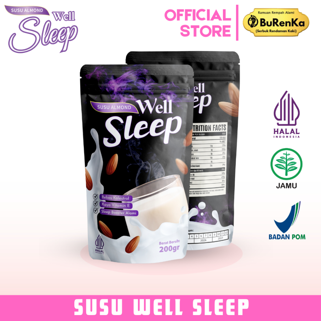 

Susu Insomnia Well Sleep Obat Herbal Alami Herbal Susah Tidur Gangguan Tidur