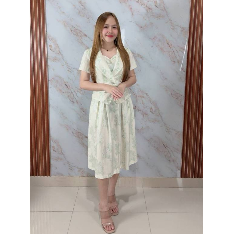 Emma.Butik E00163 Gaun Pesta Formal Gereja Elegan