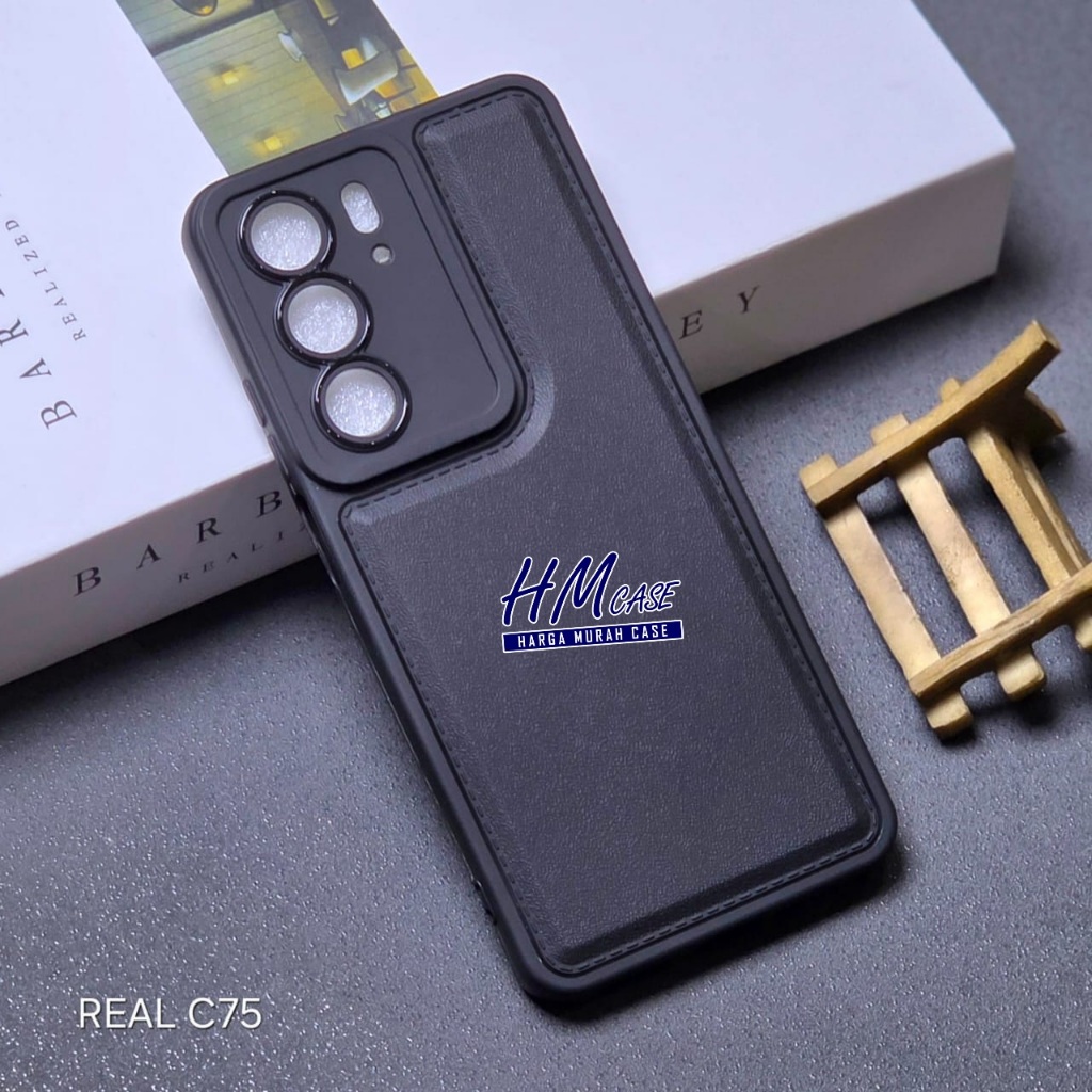 Realme C75X Realme C75 Realme C67 Case Pro Leather Black Realme C75X Realme C75 Realme C67