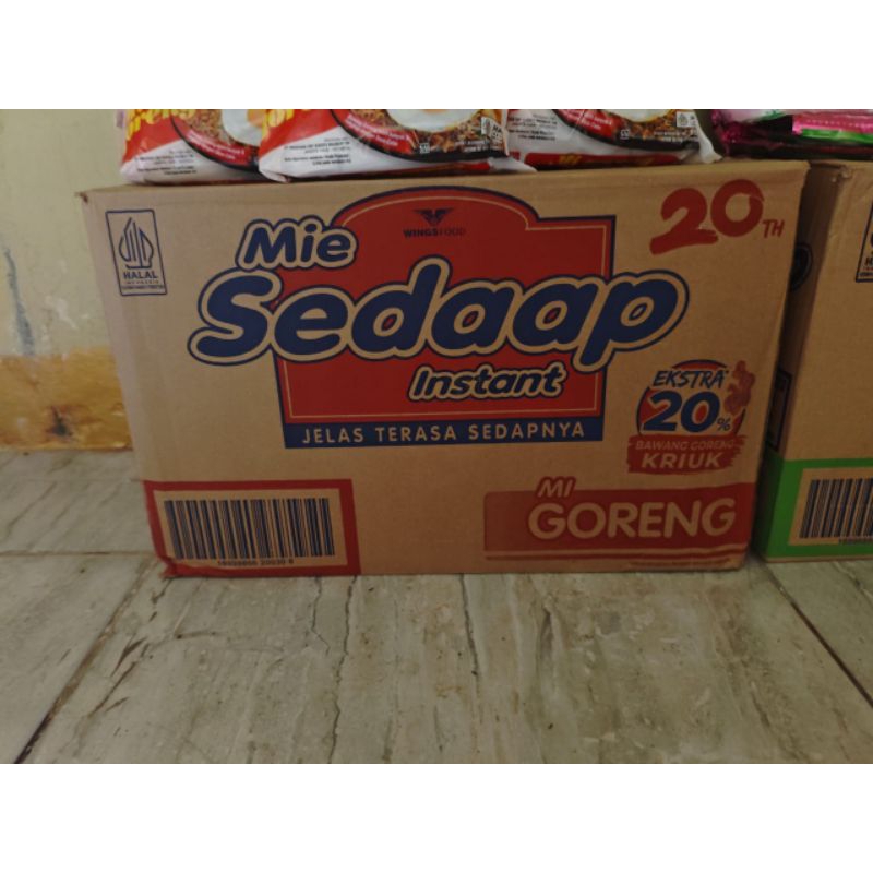 

Mie Sedaap Instan Mi Goreng 1 Dus