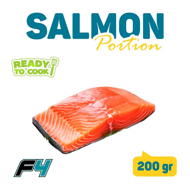 

Salmon Portion 200 gram