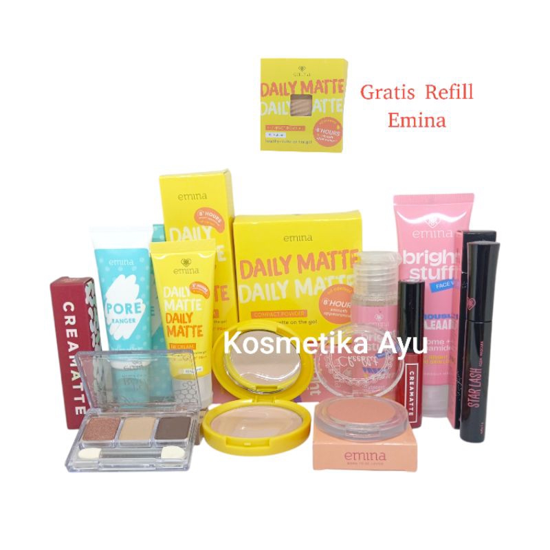 Paket Emina Makeup Paket Make Up Lengkap Remaja Semua Jenis Kulit