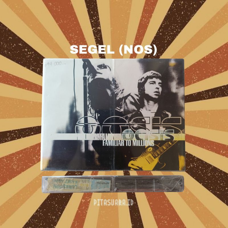 Kaset Pita Oasis Segel (NOS) - Familiar To Millions (Double Cassette)