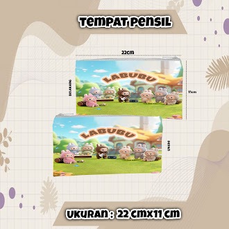 

Tempat Pensil karakter LABUBU Case Dompet Wadah Kostak Kotak