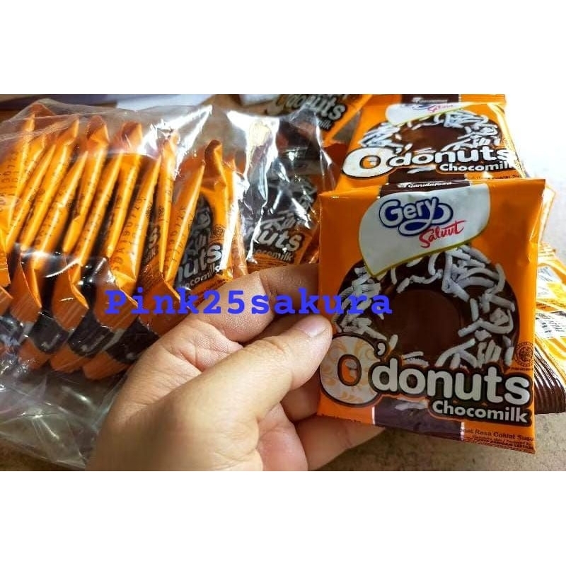 

Gery saluut O donuts chocomilk isi 24pcs 8gram