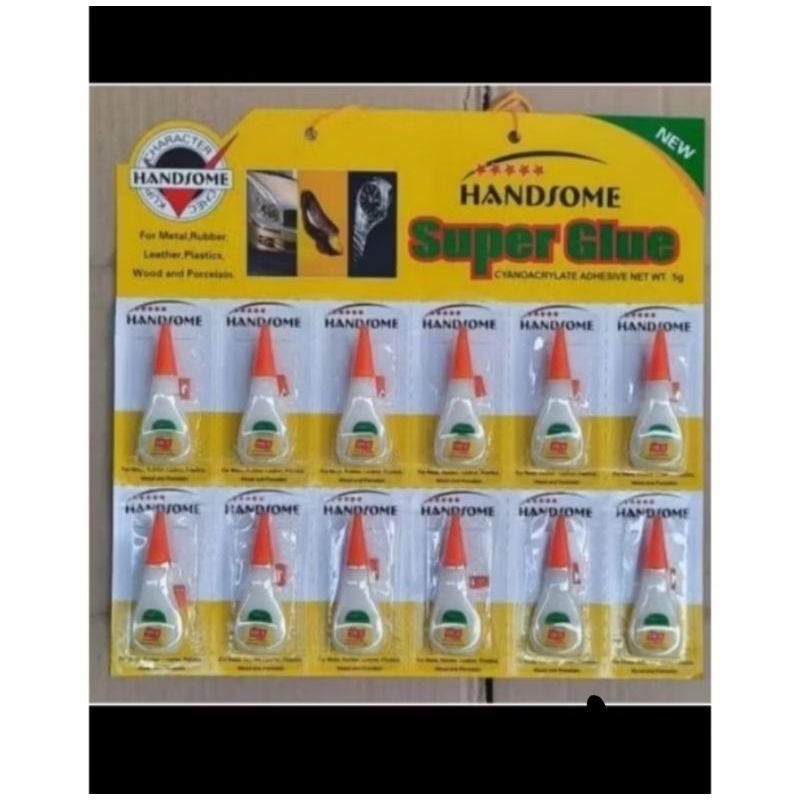 

LEM RENCENG HANDSOME - LEM HANDSOME BOTOL PAPANLEM KOREA LEM POWER GLUE [PER 1 PCS]