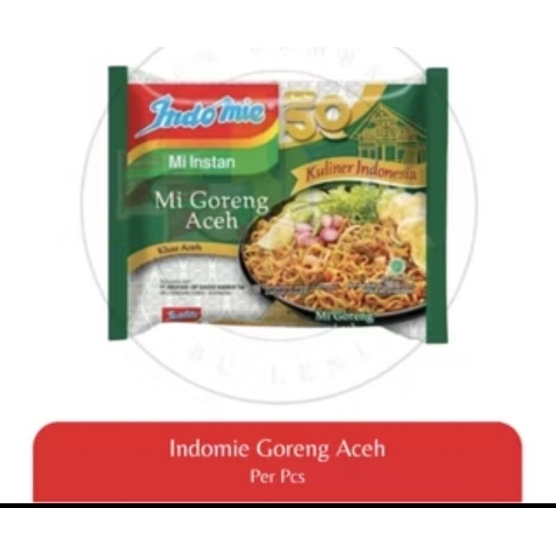 

mie instan indomie goreng aceh