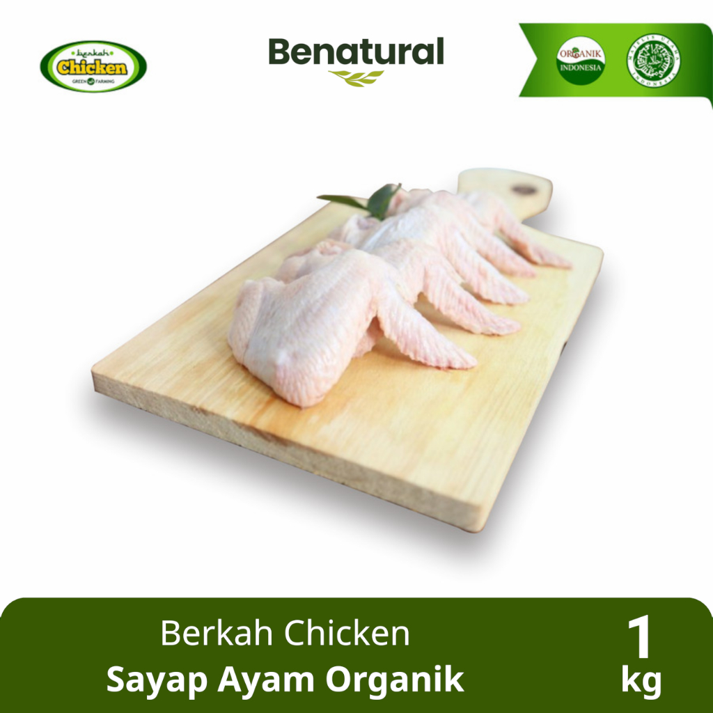 

Sayap Ayam Organik 1kg Berkah Chicken