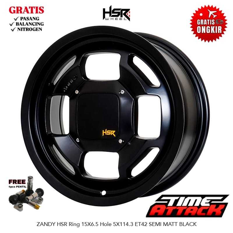 Velg Mobil Suzuki Ertiga Ring 15 HSR Tipe Zandy