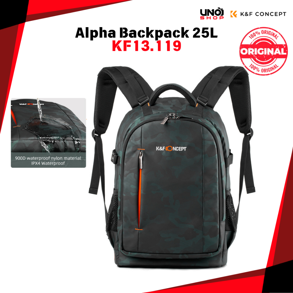 K&F Concept Multifunctional Camera Backpack Tas Kamera KNF KF13.119