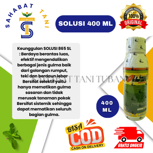 SOLUSI 865 SL 400 ML - HERBISIDA