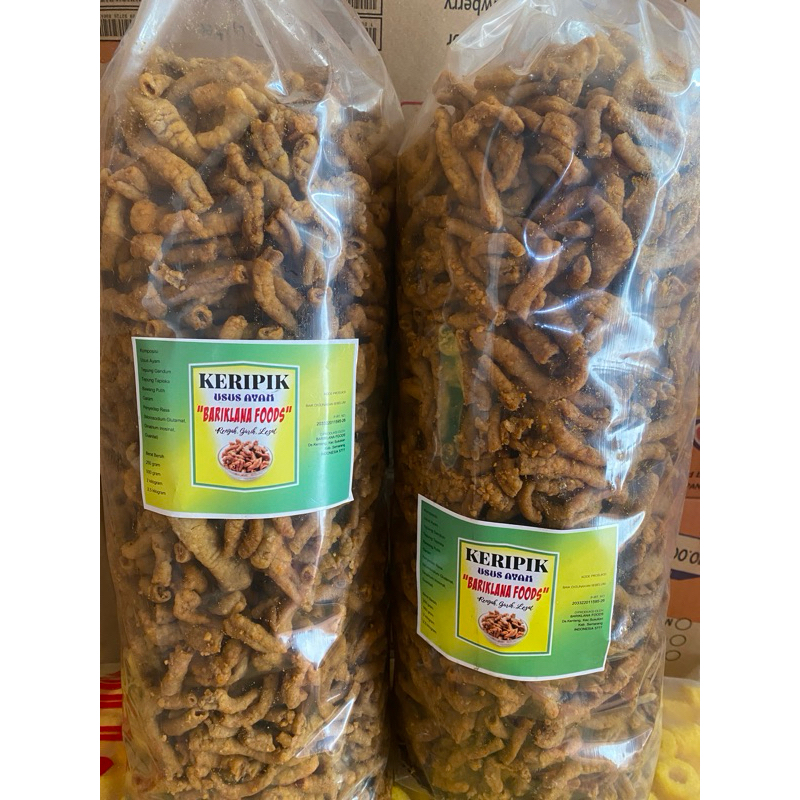 

2Kg Usus Asin Bariklana