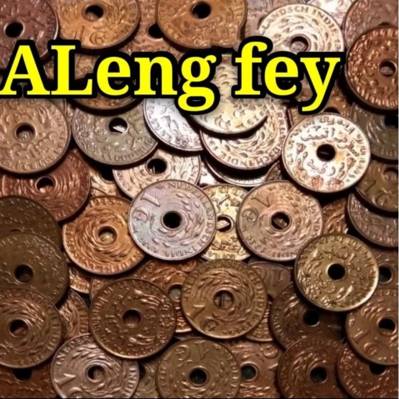 koin 1 Sen Bolong, 1 Cent Jaman Belanda