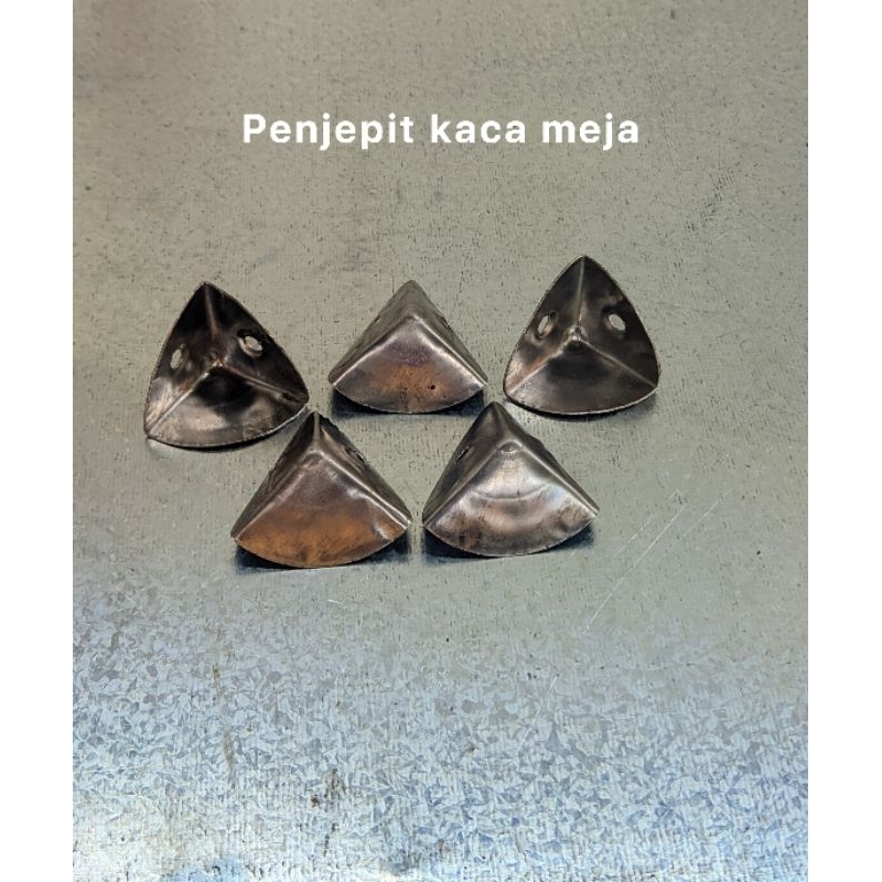 penjepit kaca meja