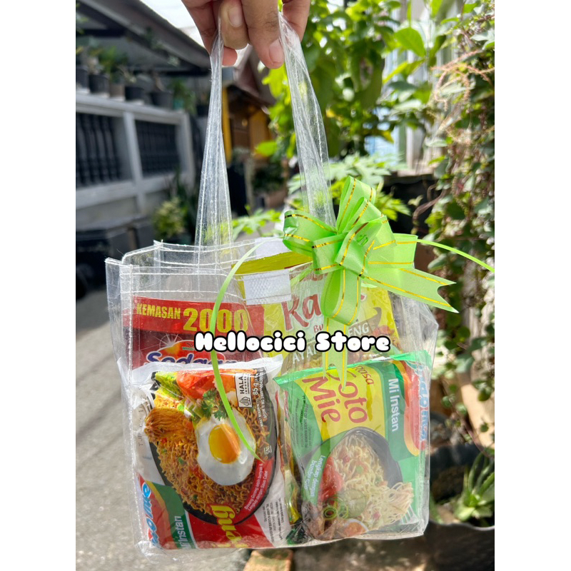

PARCEL MUGAHAN LEBARAN PAKET SEMBAKO GODIEBAG MURAH KEMASAN