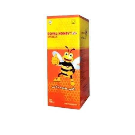 

KIDS | MADU ROYAL HONEY KIDS ENVELLA | MADU UNTUK ANAK MENAMBAH NAFSU MAKAN ORIGINAL NASA 130 ML