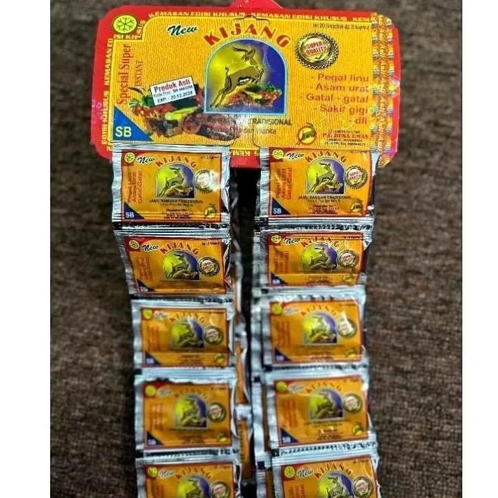 KIJANG MAS ORIGINAL KAPSUL ASAM URAT DAN PENGAPURAN NYERI SENDI