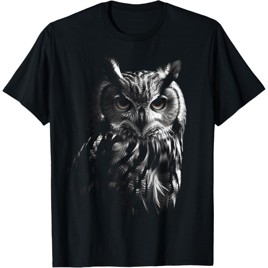 Karya Seni Burung Hantu - Kaos Hewan Burung Hantu Seni Burung