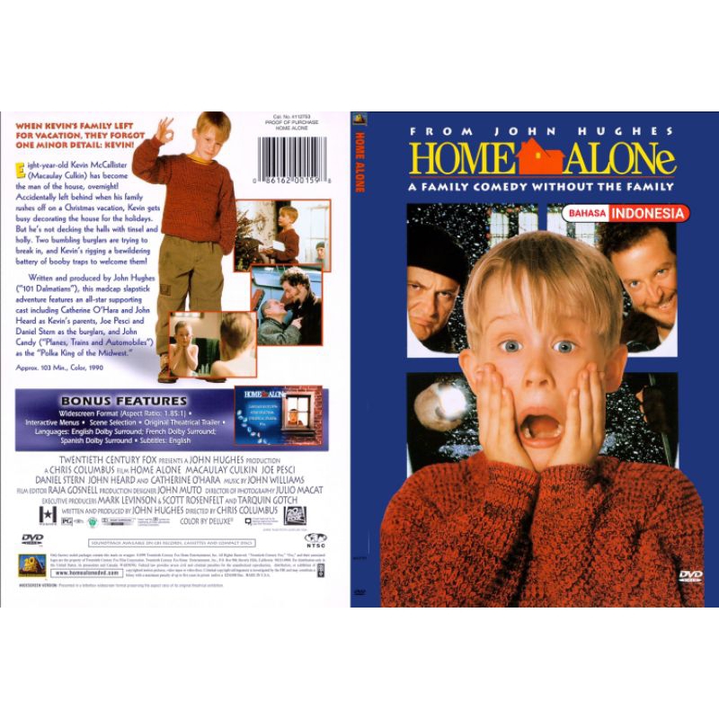 KASET FILM HOME ALONE DUBING INDONESIA JERNIH