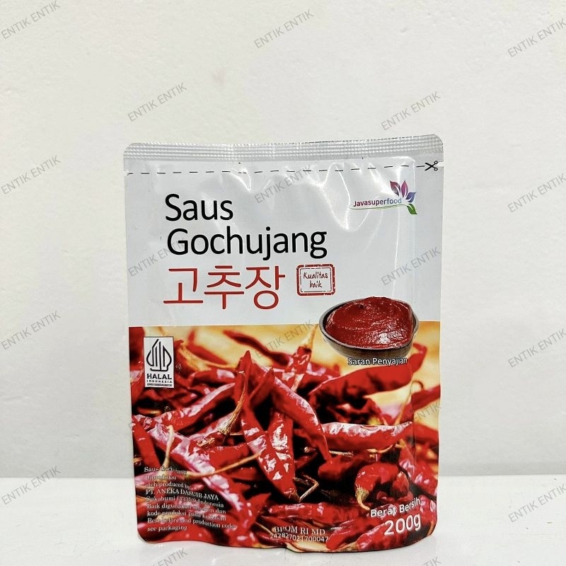 

Saus Gochujang | Chili Paste | Saus Cabai Korea 200GR Halal Oppa Javasuperfood