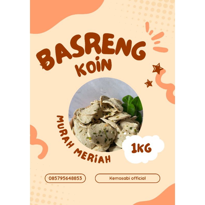 

1 KG BASRENG KOIN ORIGINAL PREMIUM TERMURAH DENGAN DAUN JERUK ALAMI | COBA DULU BARU KOMEN
