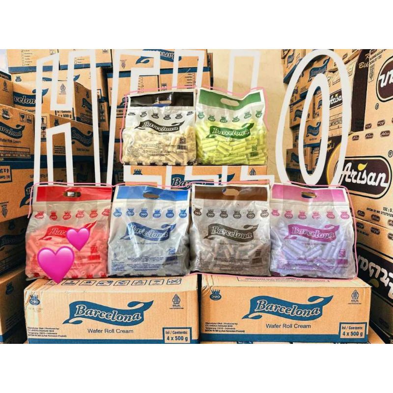 

ASTOR BARCELONA NEW 500GR - JAJAN LEBARAN - SNACK - CAMILA