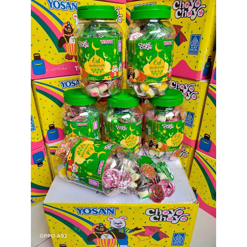 

Choyo choyo coklat yosan cup toples || coklat lebaran || coklat hari raya
