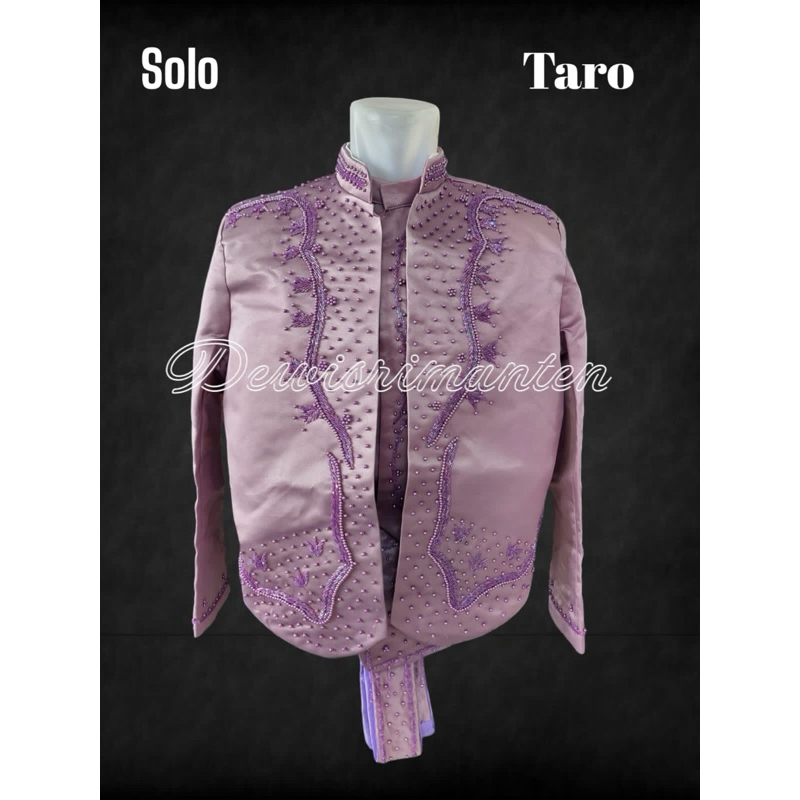 beskap manten solo taro
