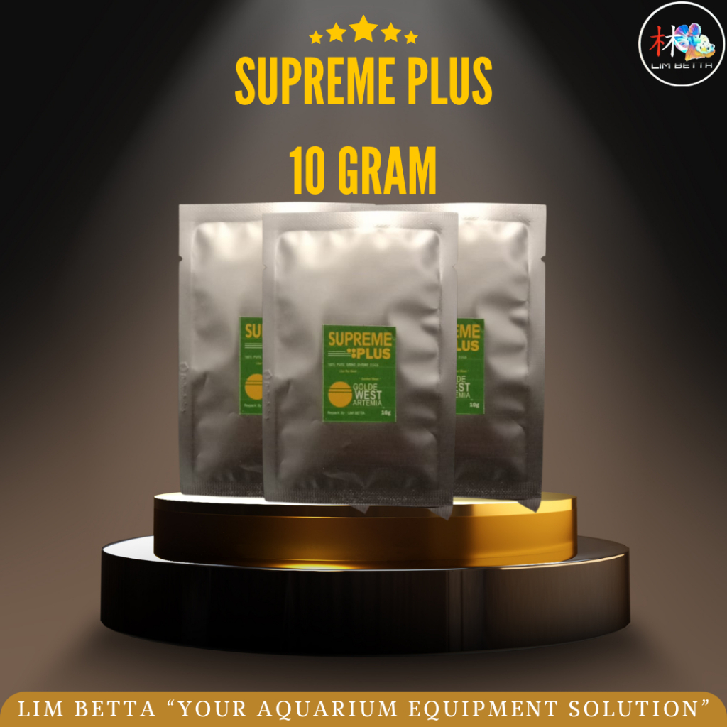 ( FRESHPACK ) ARTEMIA SUPREME 10 GRAM BERAT BERSIH / ARTEMIA SUPREME PLUS