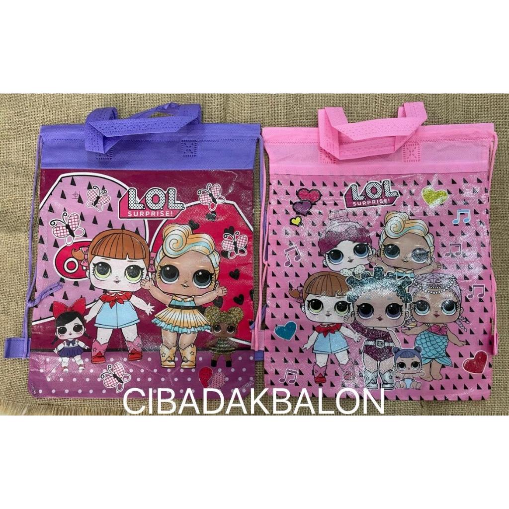 

Tas Bingkisan Snack Ulang Tahun LOL / Ransel Kanvas Pesta HBD / Birthday Party Snack Bag / Tas Ulang Tahun / Tas Bingkisan Ulang Tahun LOL / Goodie Bag LOL