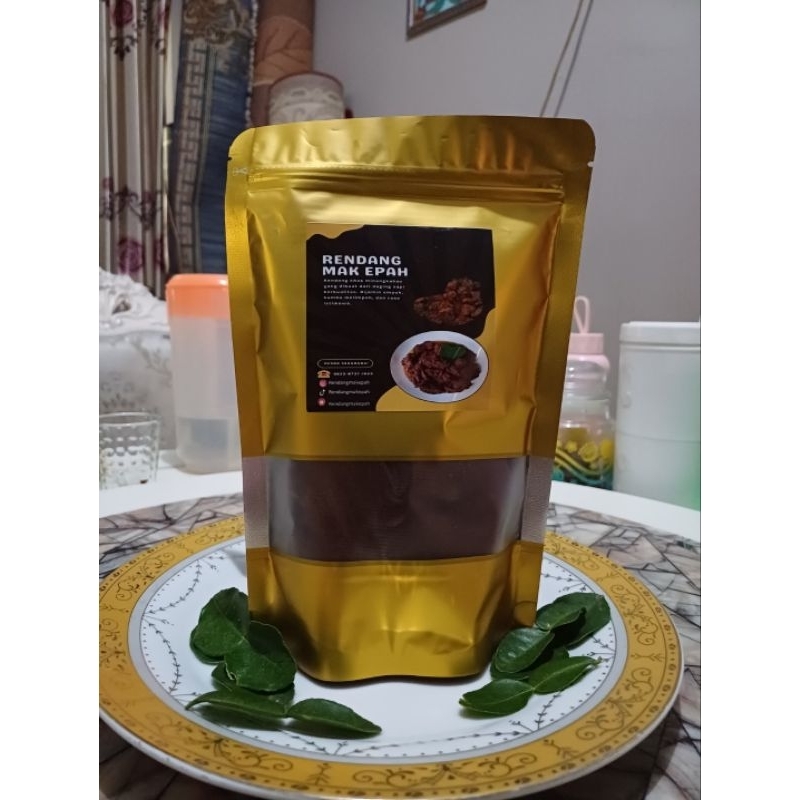 

RendangMakEpah - Rendang Daging 500 gr (Isi 10 potong)