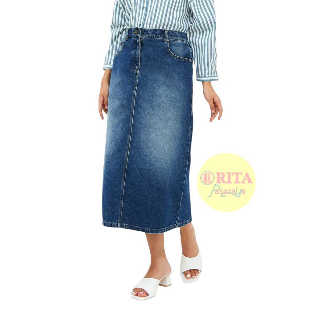 Geela Ismaya Rok Jeans Wanita