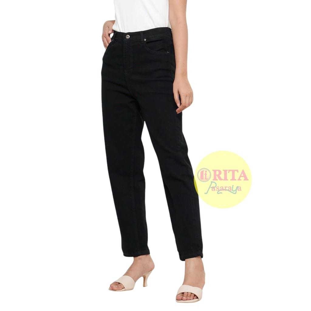 Geela Celana Denim Regular Wanita