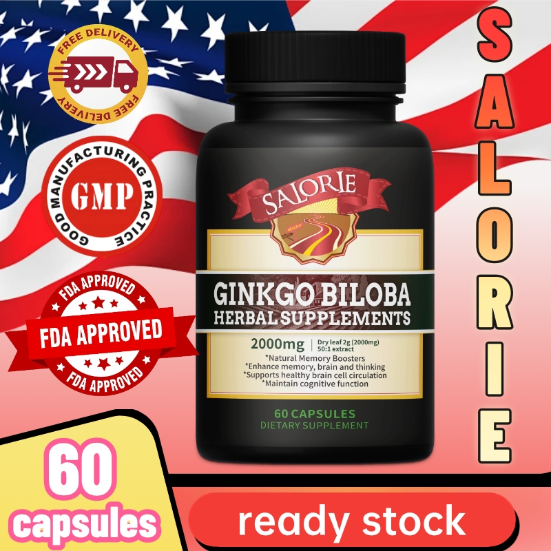 Ginkgo biloba, meningkatkan fungsi kognitif, meningkatkan konsentrasi, dan meningkatkan daya ingat