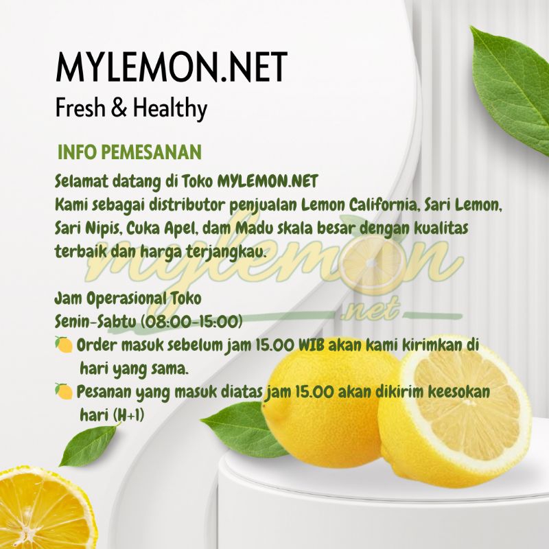 

Ay00! Lemon Juice 500ml Sari Lemon Fresh Jus Lemon Diet Detoks [MYLEMON.NET]