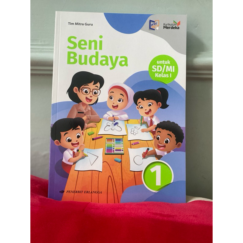 Buku seni budaya SD/MI kelas 1 s/d 6 ORIGINAL ASLI