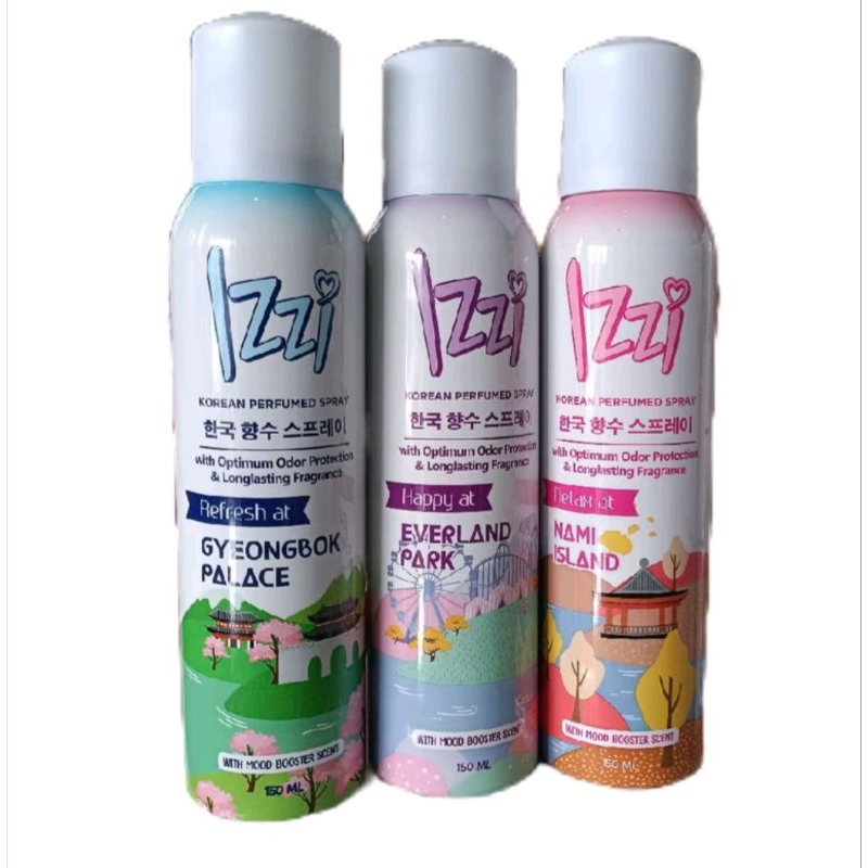 Izzi parfum korean spray 150ml