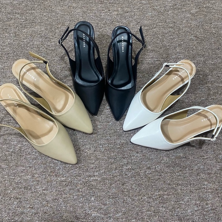 Terbaik Hanayaka Amber Mules Hak Lancip