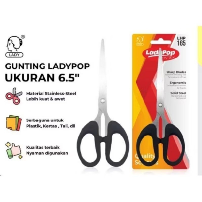 

Gunting Ladypop Medium 165