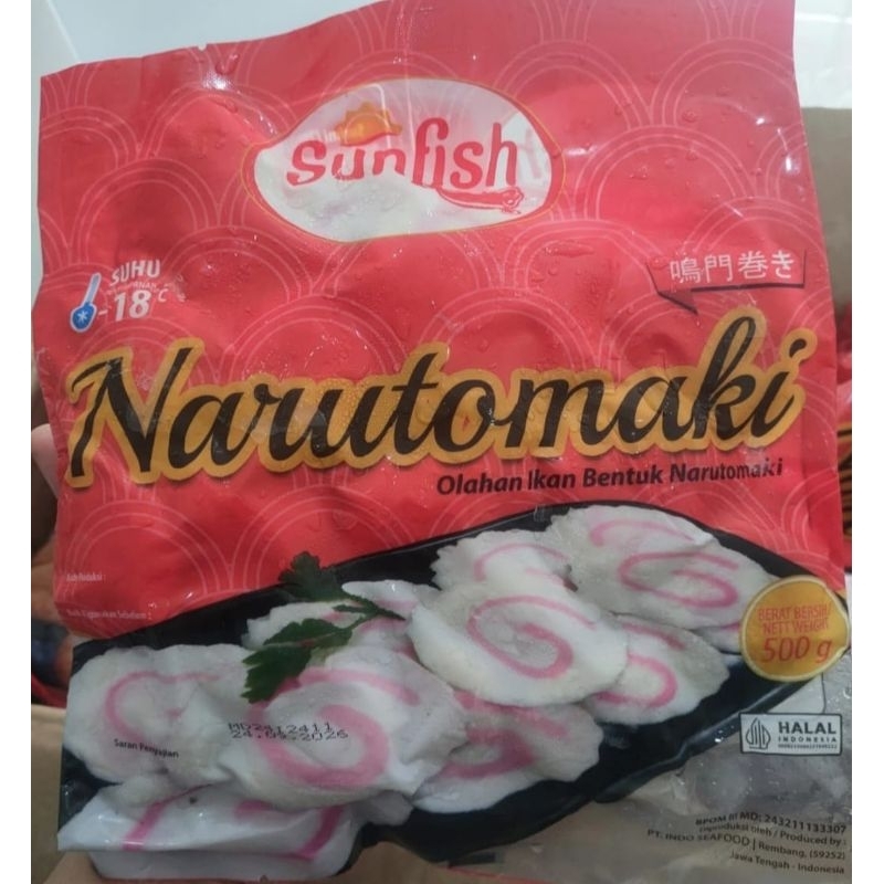 

Sunfish Narutomaki 500 gr