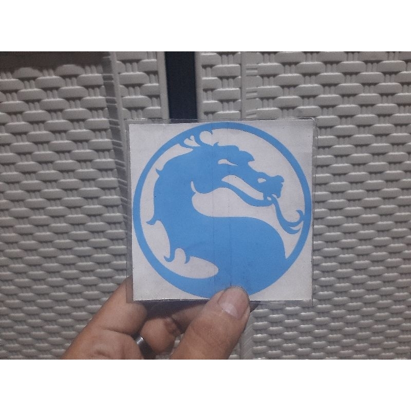 stiker motor gambar NAGA