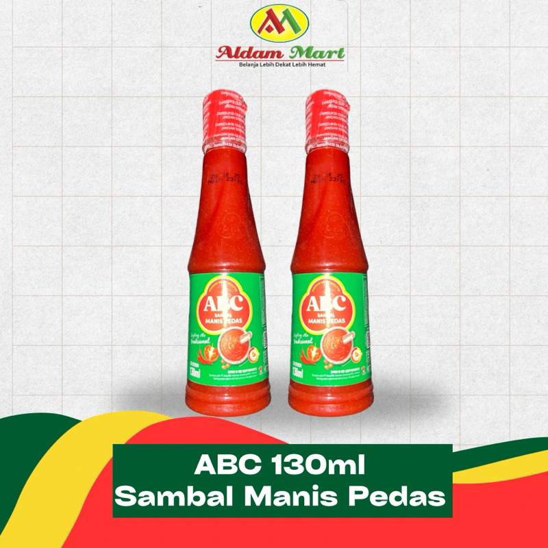 

A.M/ ABC Sambal Manis Pedas 130ml Digiling ala tradisional