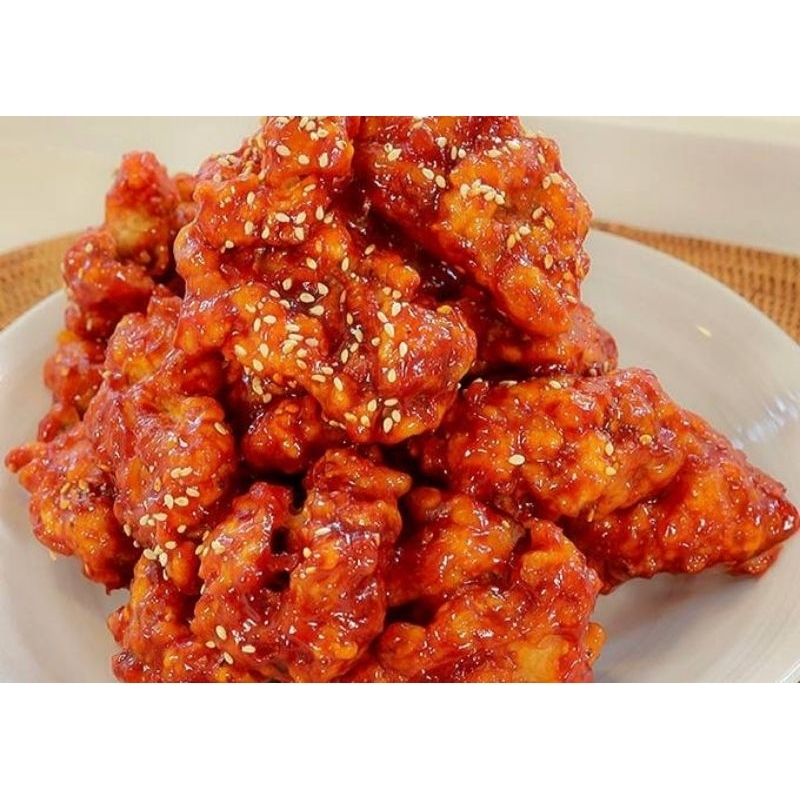 

Ayam Goreng Saos Pedas Korea