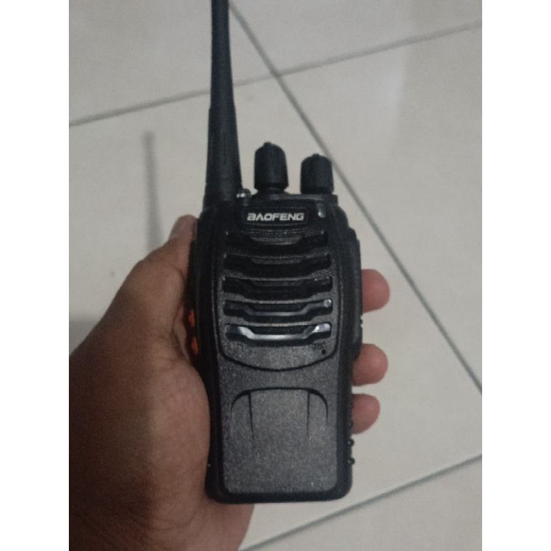 Sepasang Baofeng BF888S HT UHF Hitam