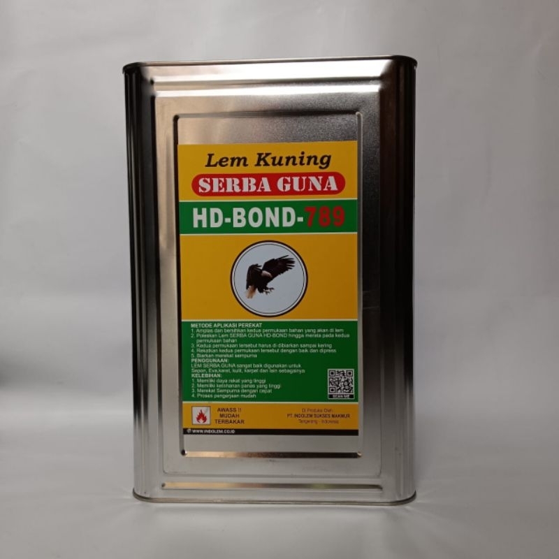 

LEM KUNING HD-BOND 789 LEM SEPATU KUNING SUPER KUAT