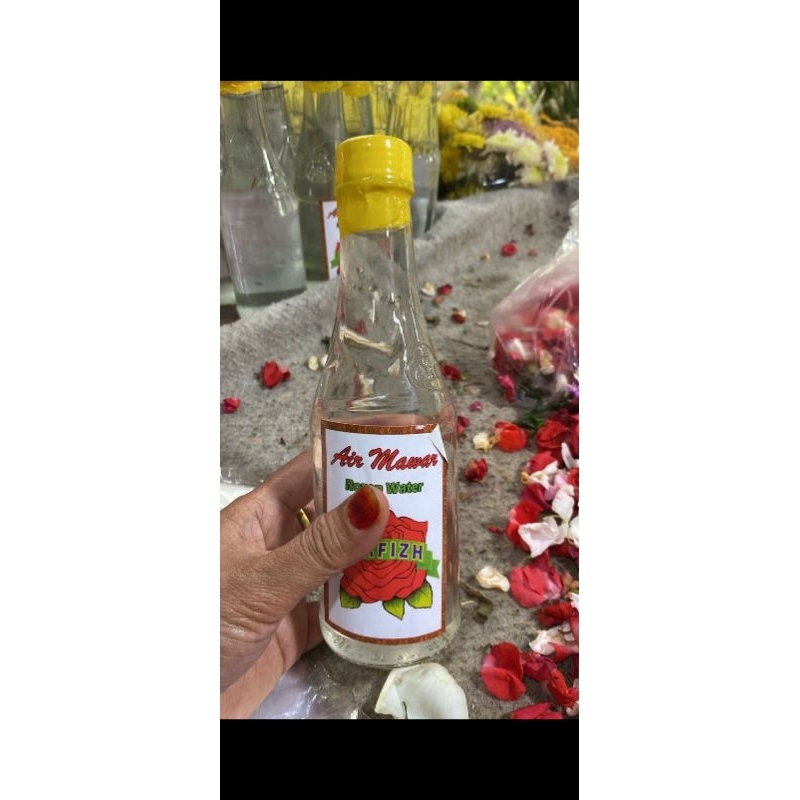 air mawar makam | air untuk makam