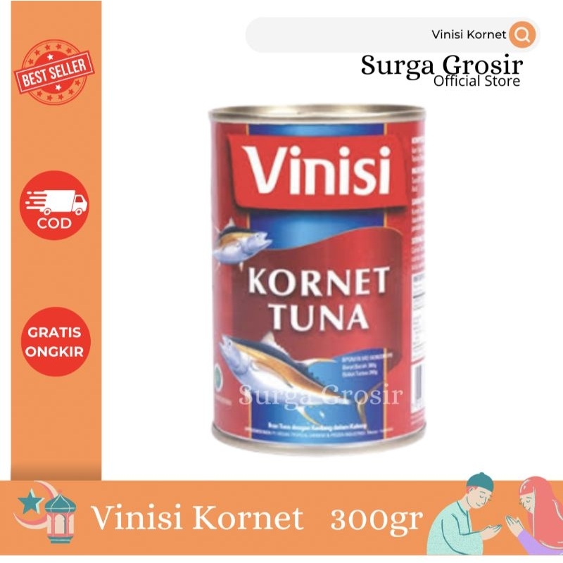 

Vinisi Kornet Tuna 300gr Original!!!